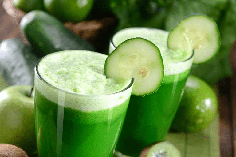 La meilleur recette de jus detox vert