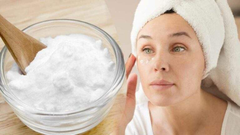 Recette masque Pour un Visage huile de noix de coco avec du bicarbonate de soude