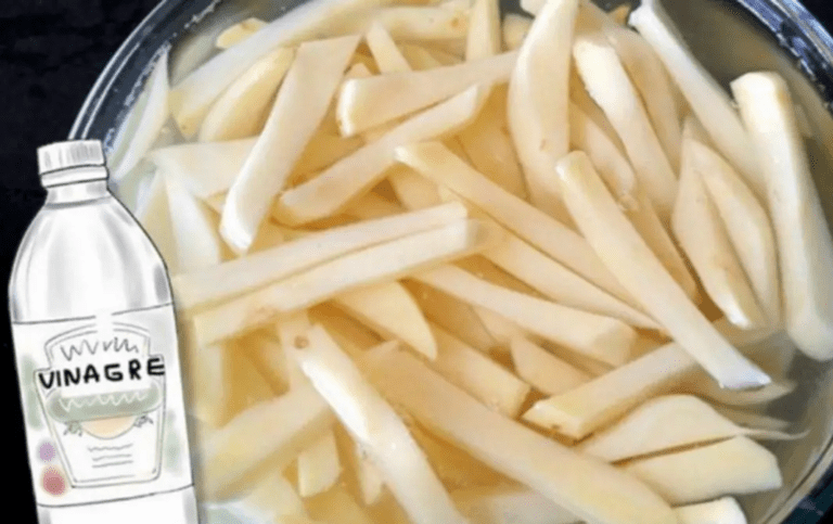 ajouter du vinaigre aux frites