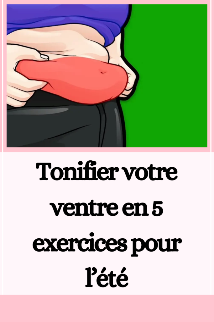 5 exercices efficaces pour avoir un ventre plat