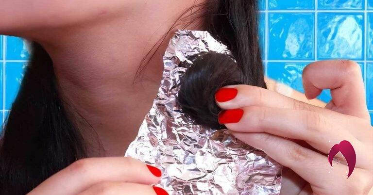 Comment boucler ses cheveux avec du papier d’aluminium 