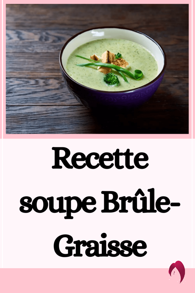 Recette soupe Brûle-Graisse