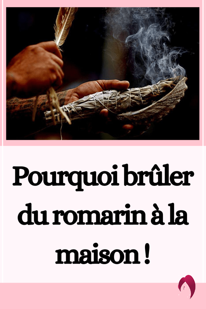 Brûler du romarin à la maison