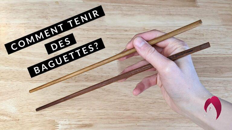 Comment apprenez à tenir vos baguettes correctement en mangeant chinois