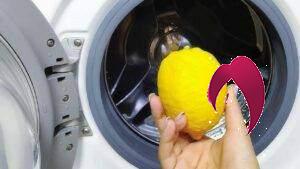Un citron et du dentifrice pour nettoyer la laveuse 