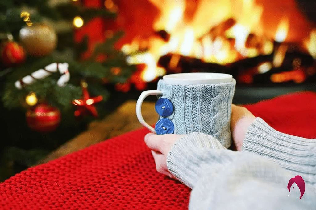 Gardez votre mug bien au chaud avec du tricot !