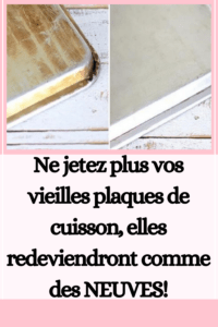 Ne jetez plus vos vieilles plaques de cuisson, elles redeviendront comme des NEUVES!