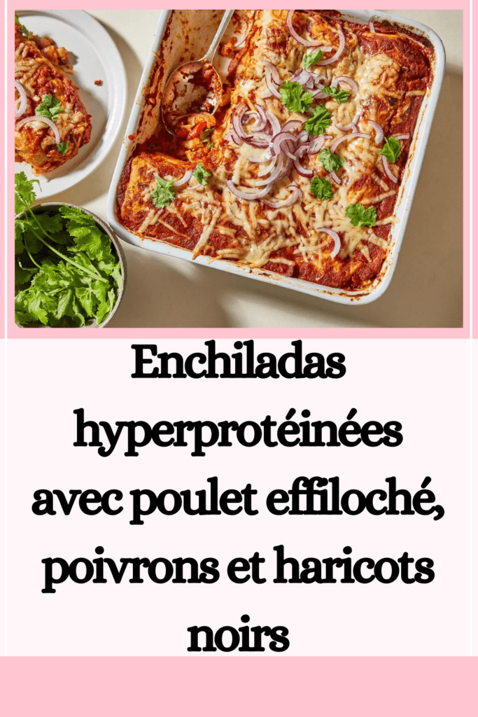 Enchiladas hyperprotéinées
