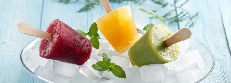 Recette de glaces à l’eau maison à base de fruits