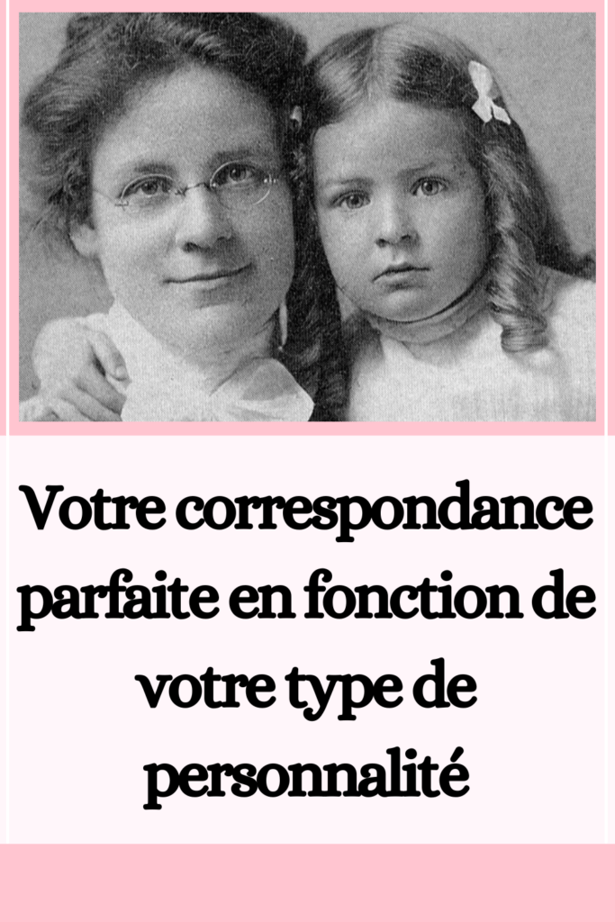 Votre correspondance parfaite en fonction de votre type de personnalité