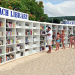 bibliothèque de plage