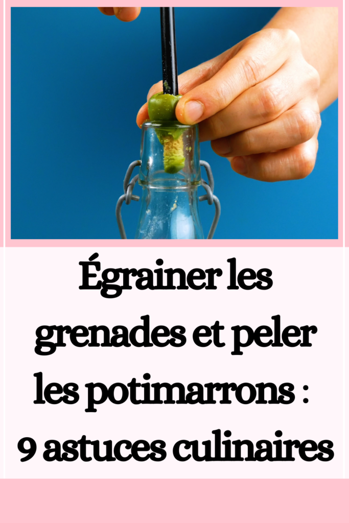 peler les fruits et légumes