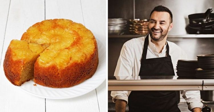 Le gâteau renversé à l'ananas de Cyril Lignac