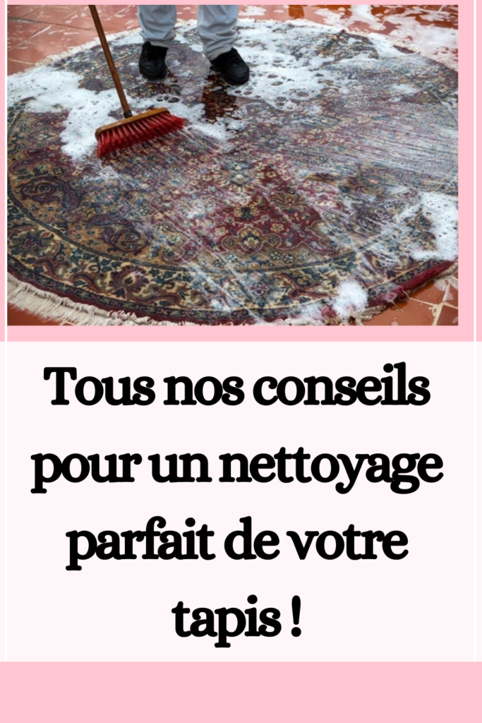 Nettoyer son tapis