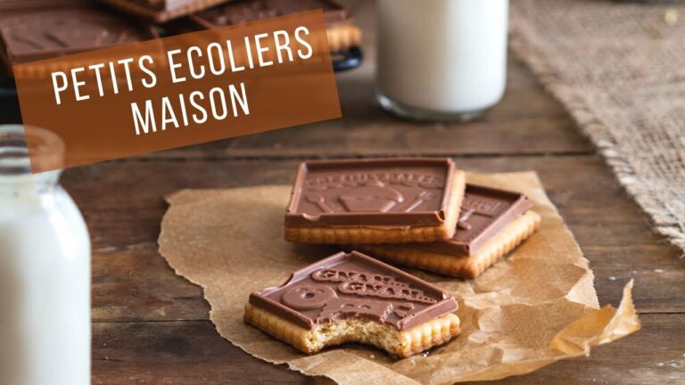 Recette de Petits Écoliers maison (au chocolat)