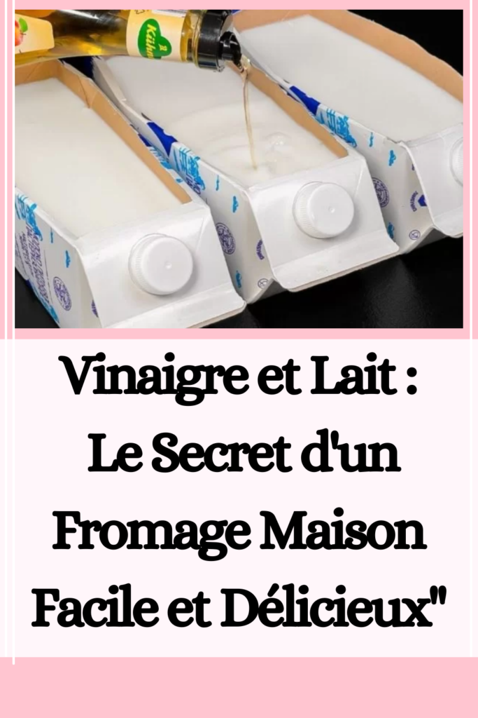 Vinaigre et Lait