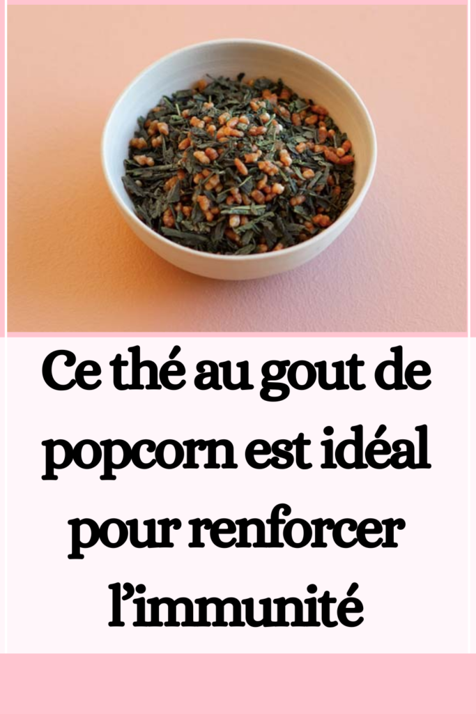 thé au goût de popcorn