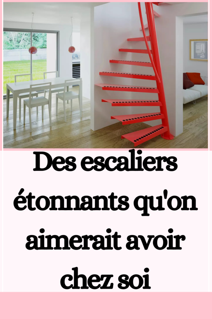 escaliers étonnants