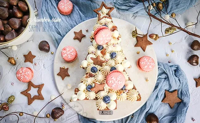 Recette du Number cake sapin de Noël