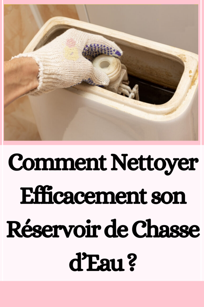 Comment Nettoyer Efficacement son Réservoir de Chasse d’Eau ?