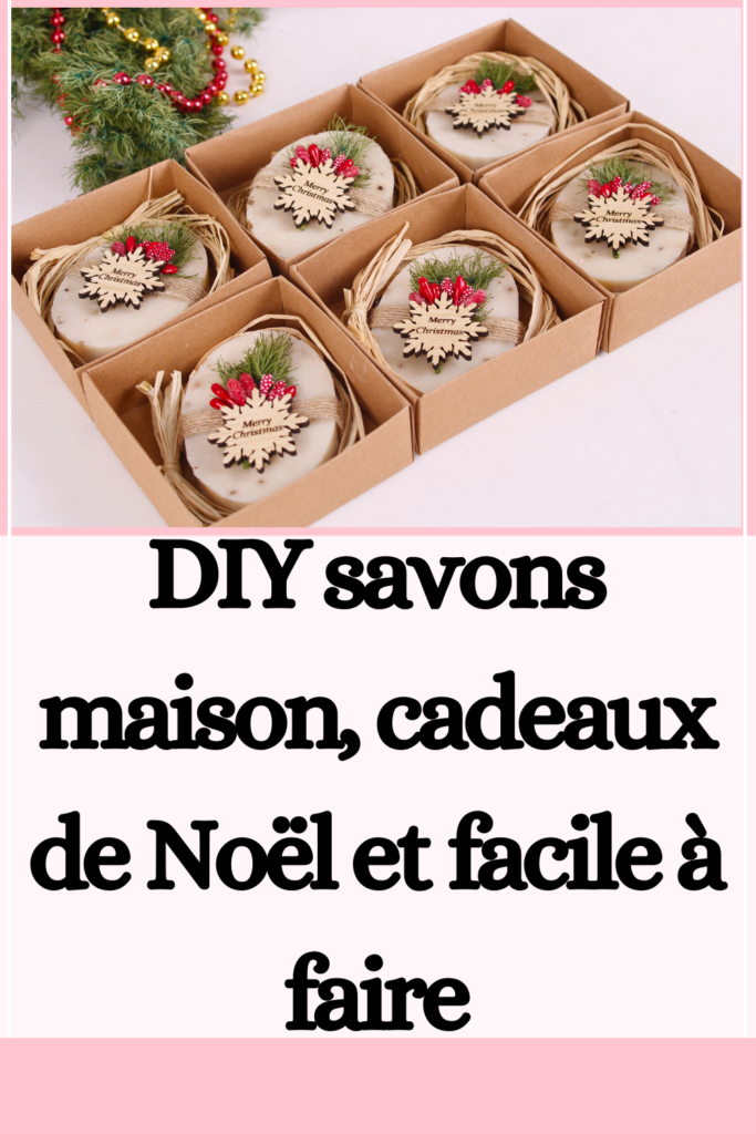 DIY savons maison