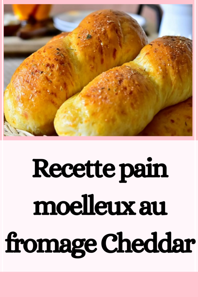 Recette pain moelleux au fromage Cheddar