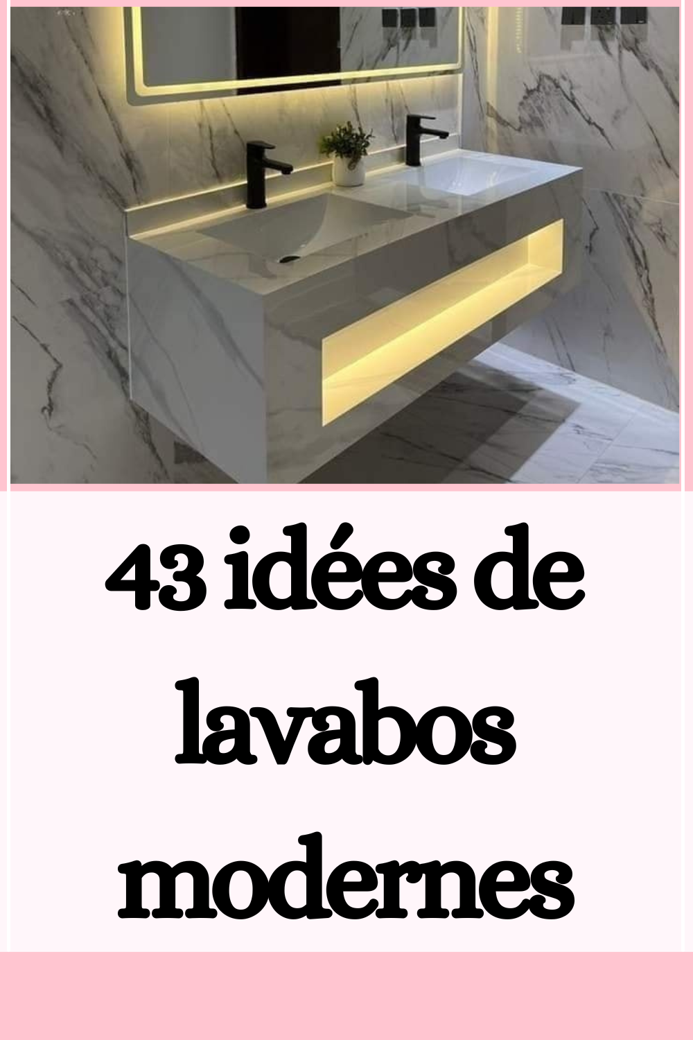 idées de lavabos modernes