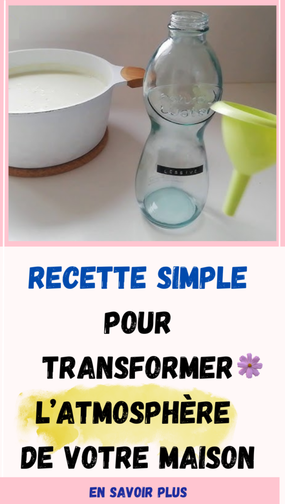 Recette Simple pour Transformer l’Atmosphère de Votre Maison