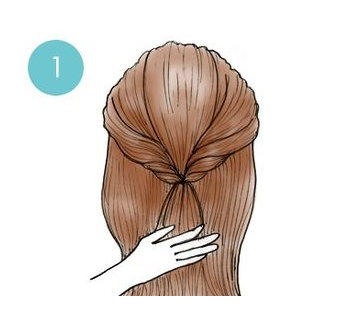 Le chignon torsadé 