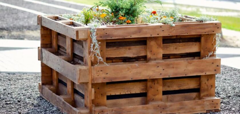 Comment fabriquer un potager en bois de palette ?