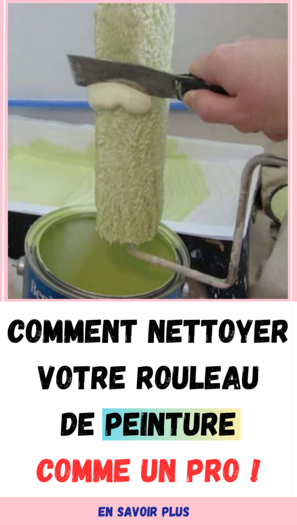 Comment nettoyer un rouleau de peinture