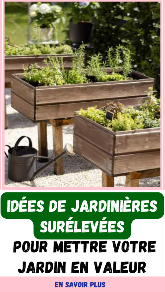 Idées de Jardinières Surélevées