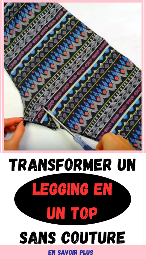 un legging en un top