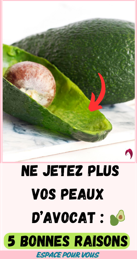 Ne jetez plus vos peaux d’avocat